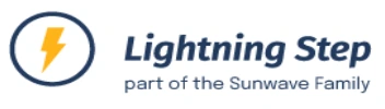 Lightning Step logo, part of the Sunwave Family